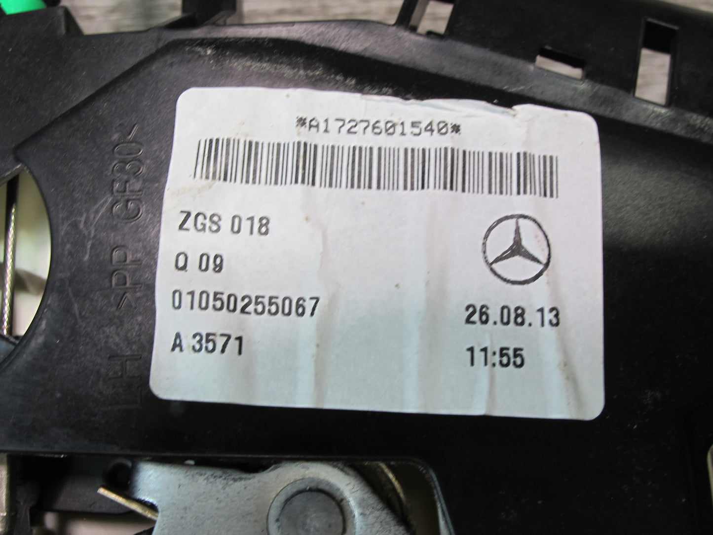 2012-2020 Mercedes R172 SLK SLC Front Left Driver Side Door Latch Lock Actuator