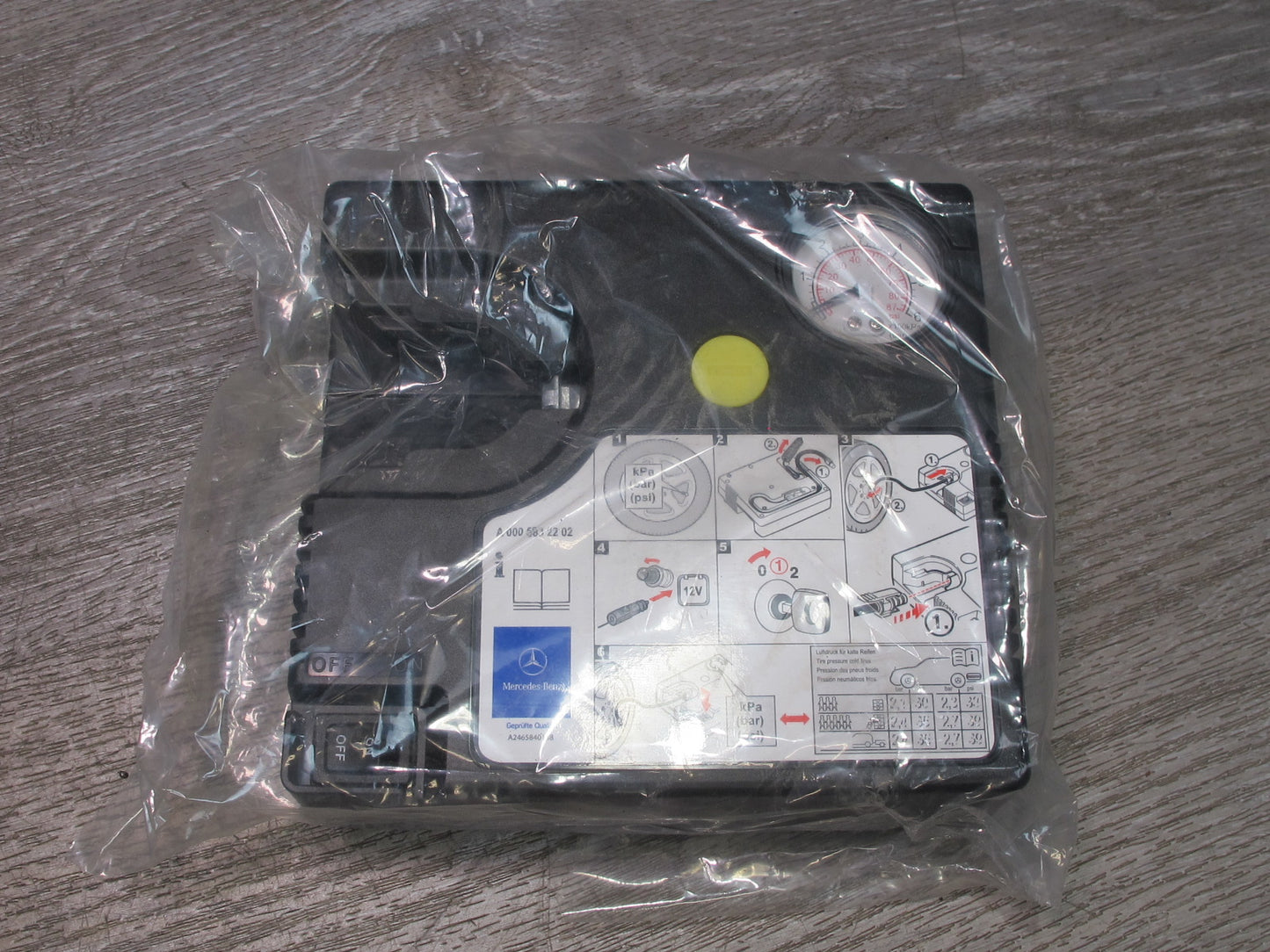 2012-2020 Mercedes R172 SLK SLC Rear Trunk Emergency Spare Tire Jack Tool KIT