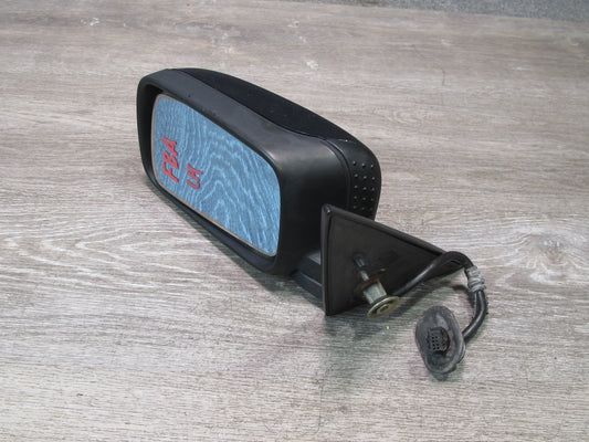 93-95 BMW E34 5-SERIES Left Driver Door Power Heated Side Mirror Blue OEM