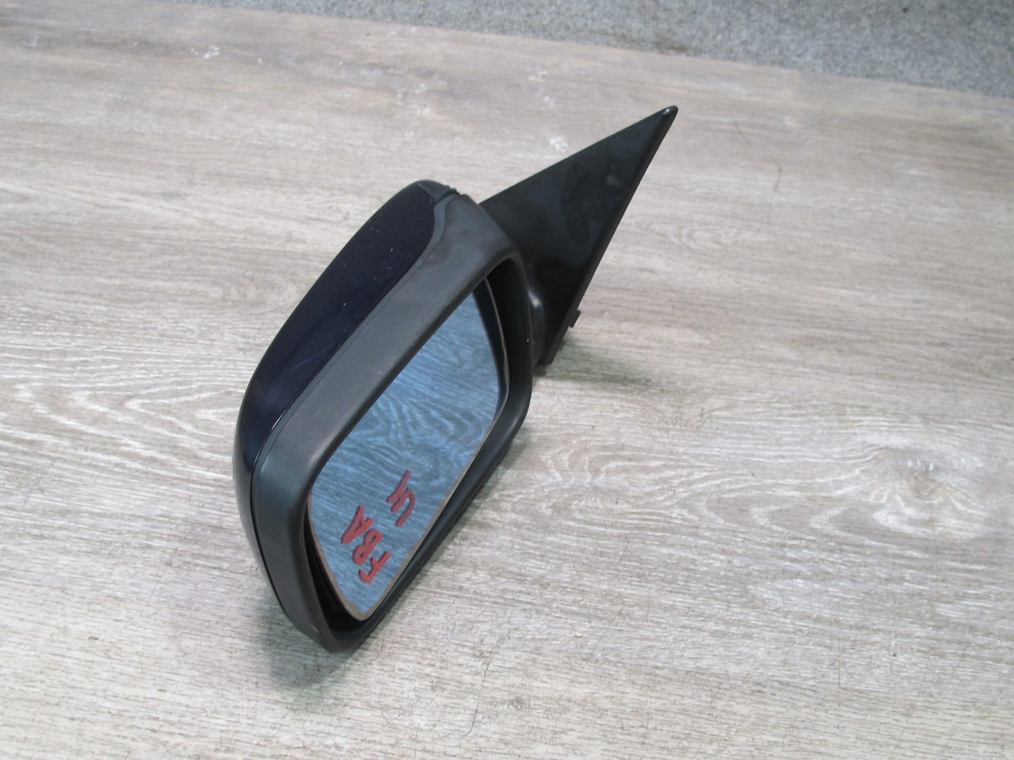 93-95 BMW E34 5-SERIES Left Driver Door Power Heated Side Mirror Blue OEM