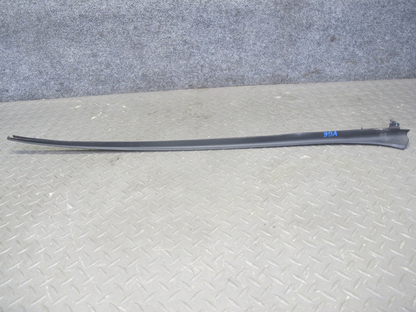 06-09 VW MK5 R32 GTI Rabbit Set of 2 Windshield Exterior Pillar Trim Molding OEM