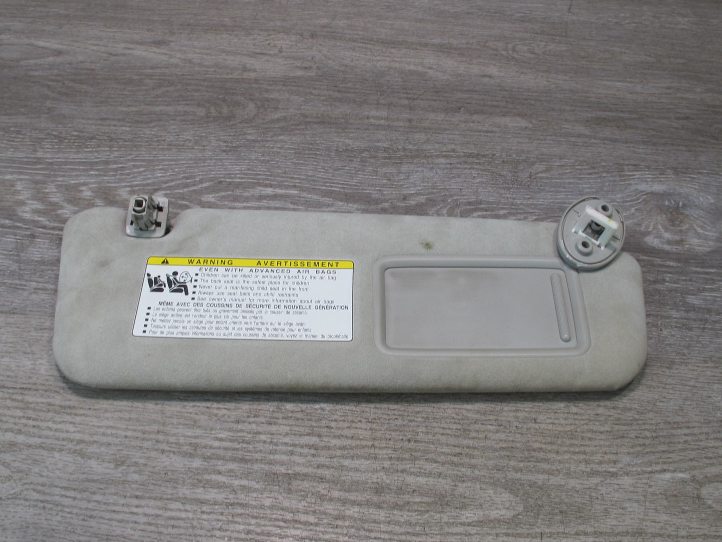 07-09 Lexus UVF46 LS600h LS460 Set of 2 Front Left & Right Sun Visor OEM