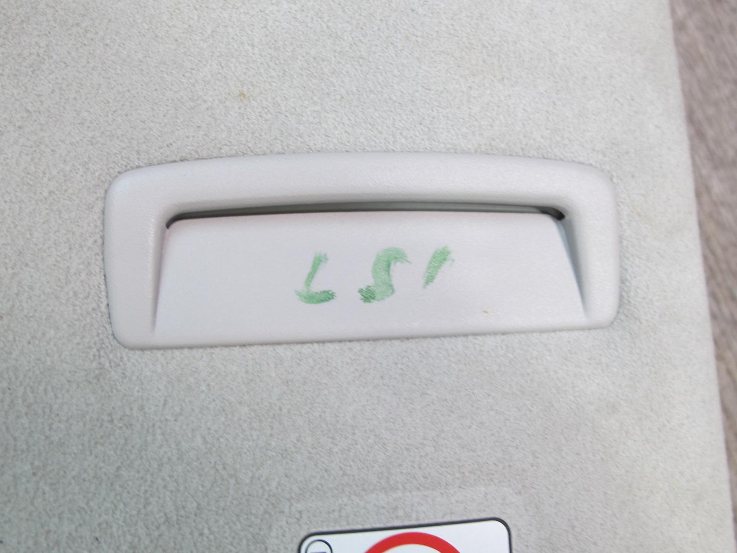 07-09 Lexus UVF46 LS600h LS460 Set of 2 Front Left & Right Sun Visor OEM