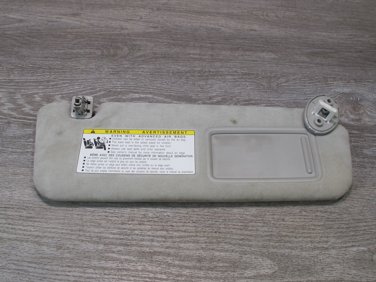 07-09 Lexus UVF46 LS600h LS460 Set of 2 Front Left & Right Sun Visor OEM