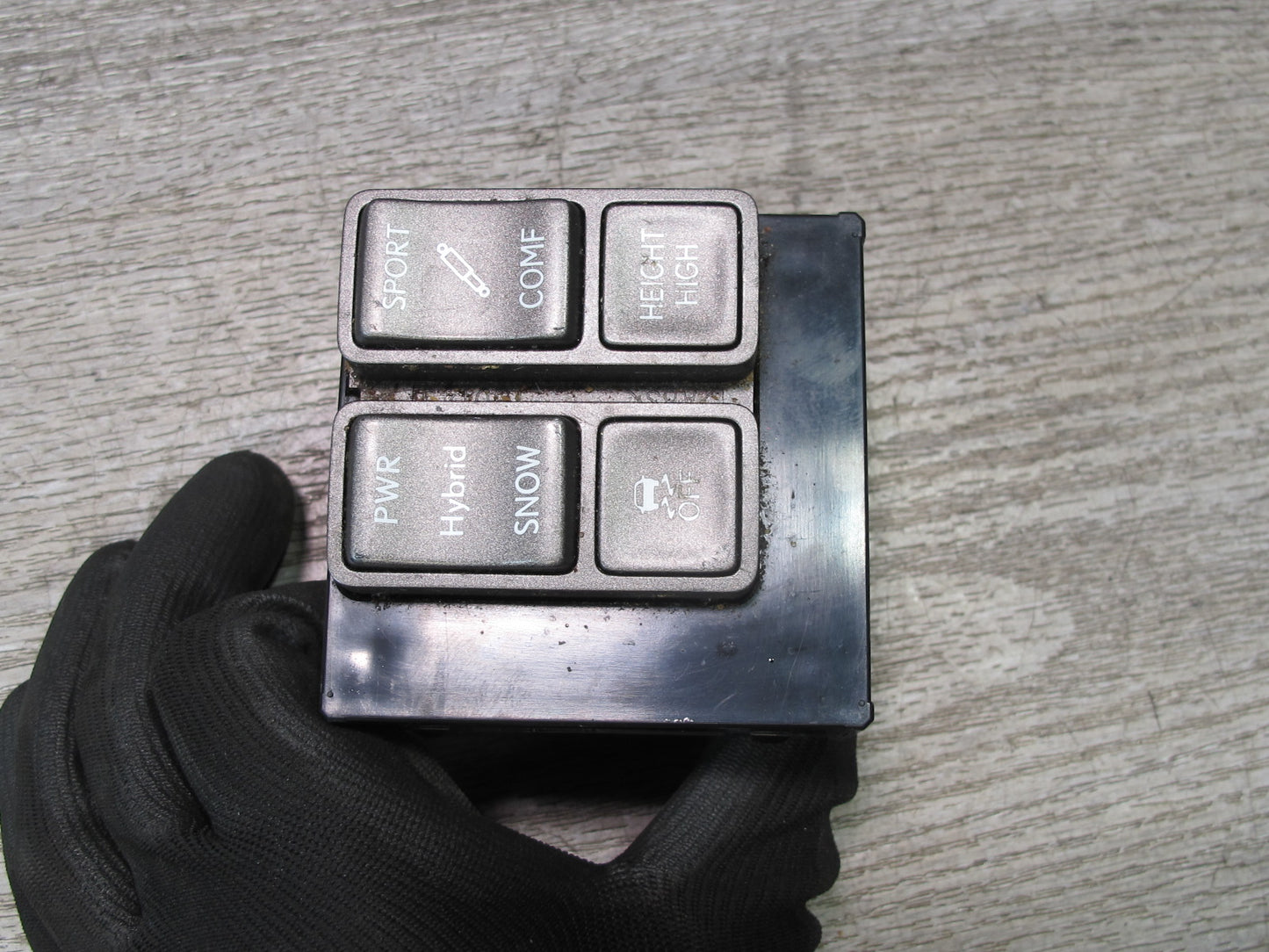 08-11 Lexus LS600h Power Hybrid Snow Traction Suspension Control Switch OEM