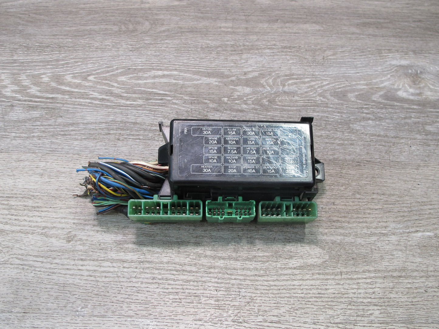 86-91 Mazda RX7 FC3S Interior Fuse Relay Box Module OEM