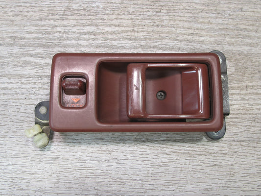 86-91 Mazda RX7 FC3S Set of 2 Left & Right Door Interior Handle RED OEM