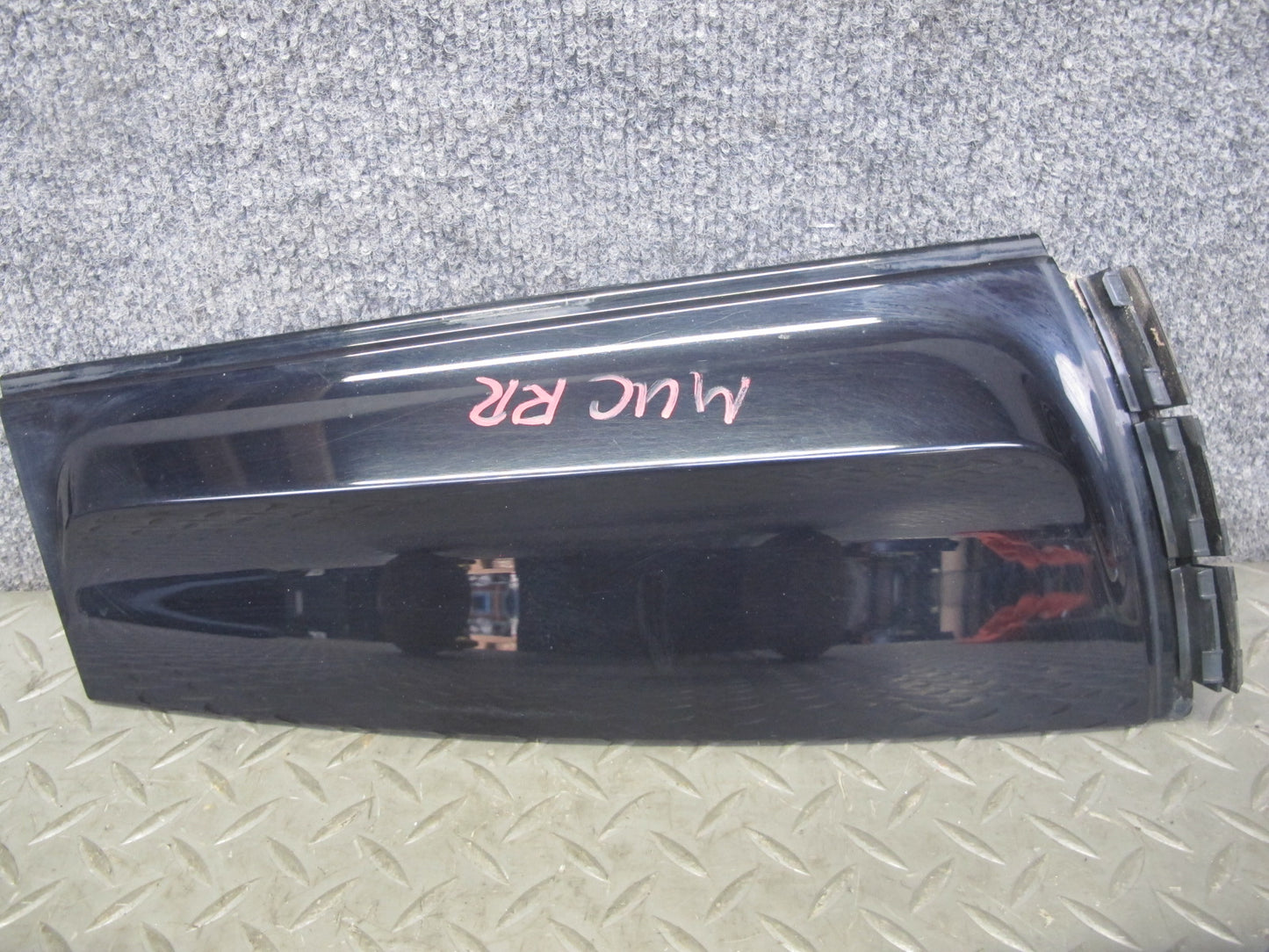 11-16 Mini Cooper R60 Set of 2 Rear Exterior D Pillar Trim Cover Molding OEM
