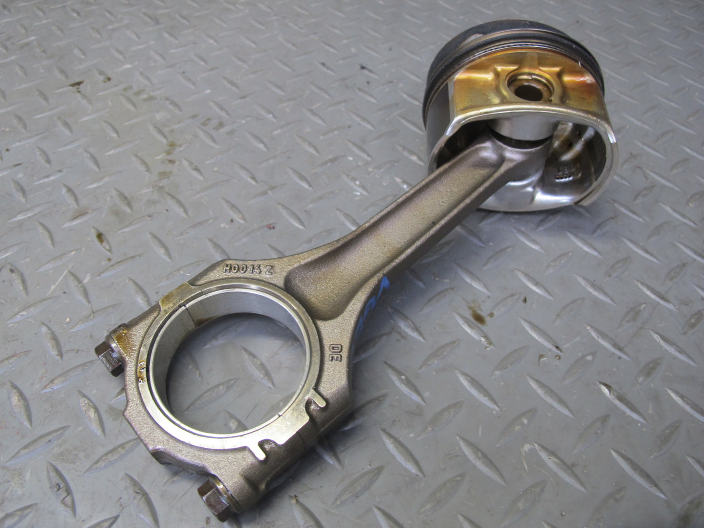 2008 VW Golf R32 MK5 VR6 3.2L Set of 6 Engine Piston Connecting Rod OEM