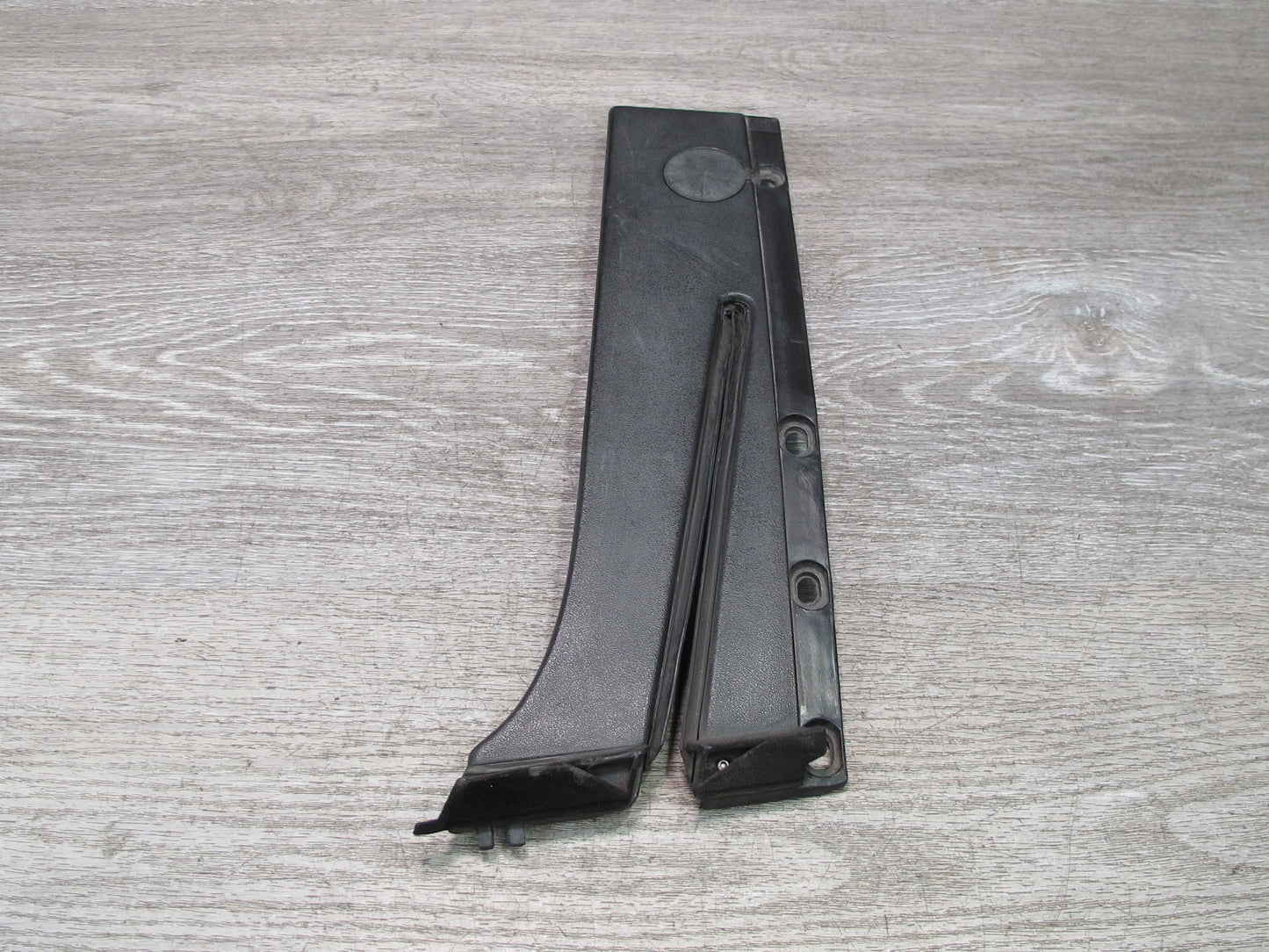 90-96 Nissan Z32 300ZX 2+0 Set of 2 Left Door Window Track Trim Cover Panel OEM