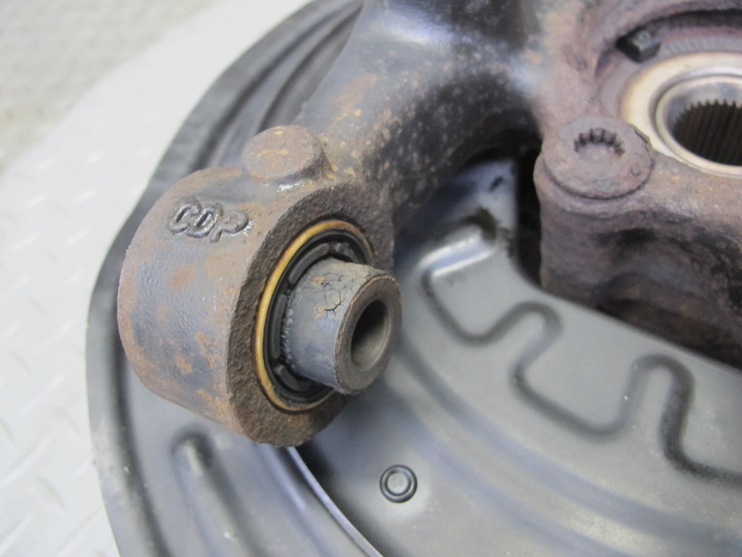 2008 VW Golf R32 VR6 AWD Rear Left Spindle Knuckle Wheel Hub Bearing OEM
