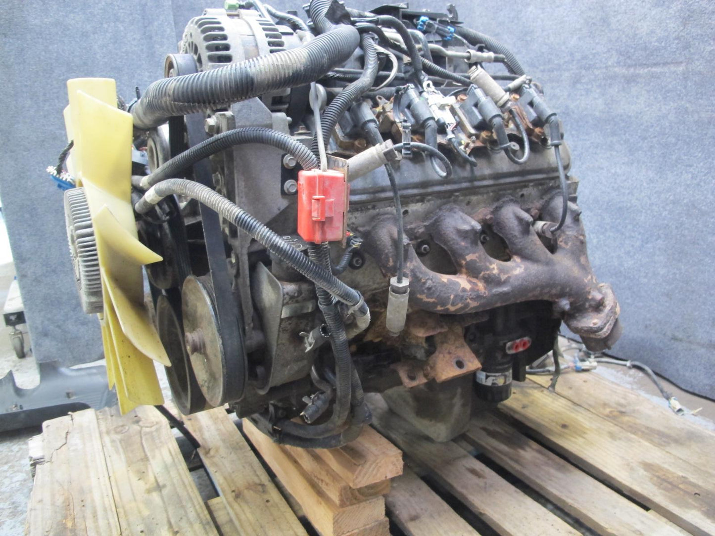 2003-2007 Hummer H2 6.0L V8 LQ4 Complete Engine Motor VIN U 8TH Digit