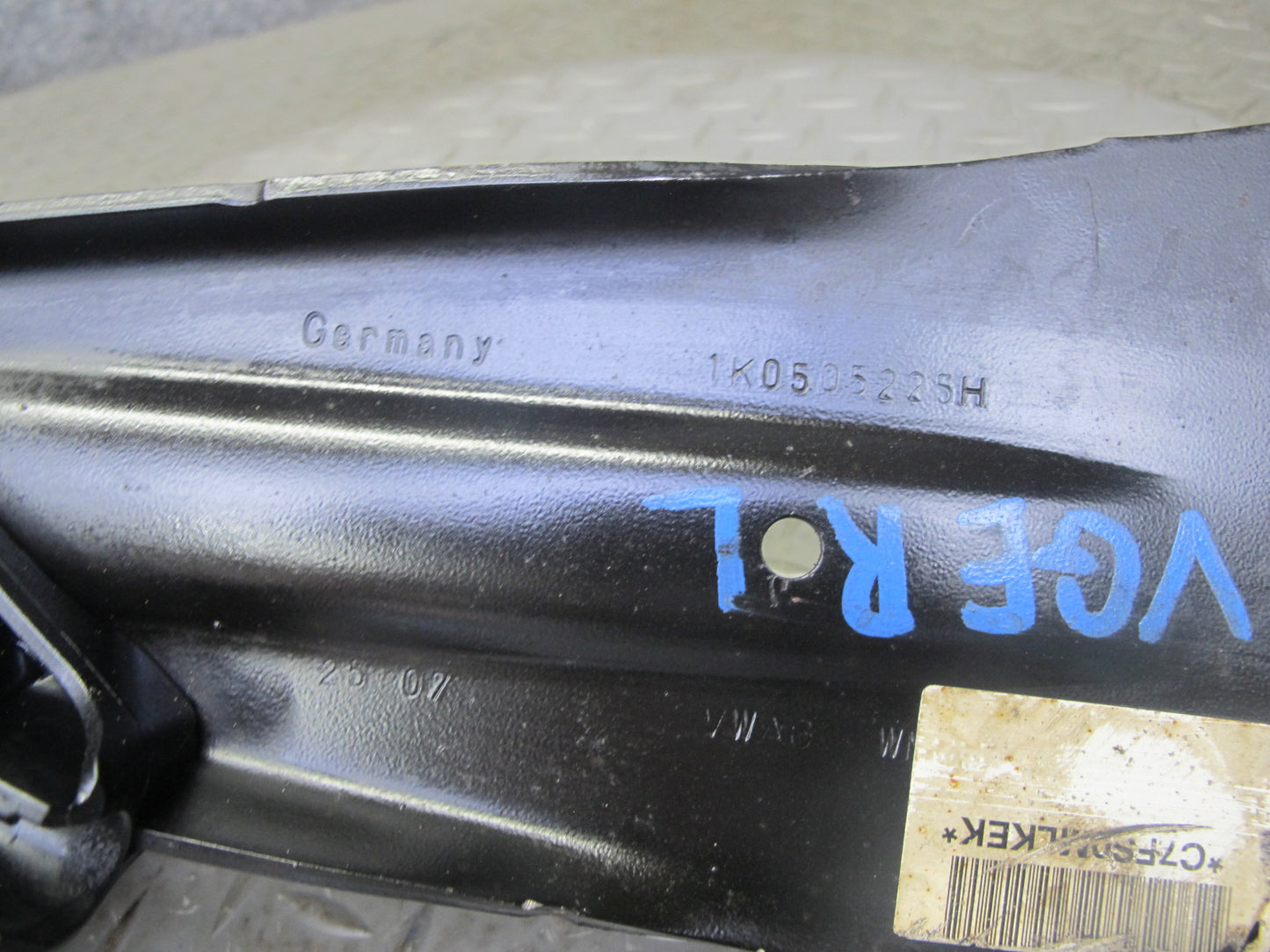 06-14 VW Golf R32 GTI R Rabbit Jetta Rear Left Suspension Trailing Arm OEM