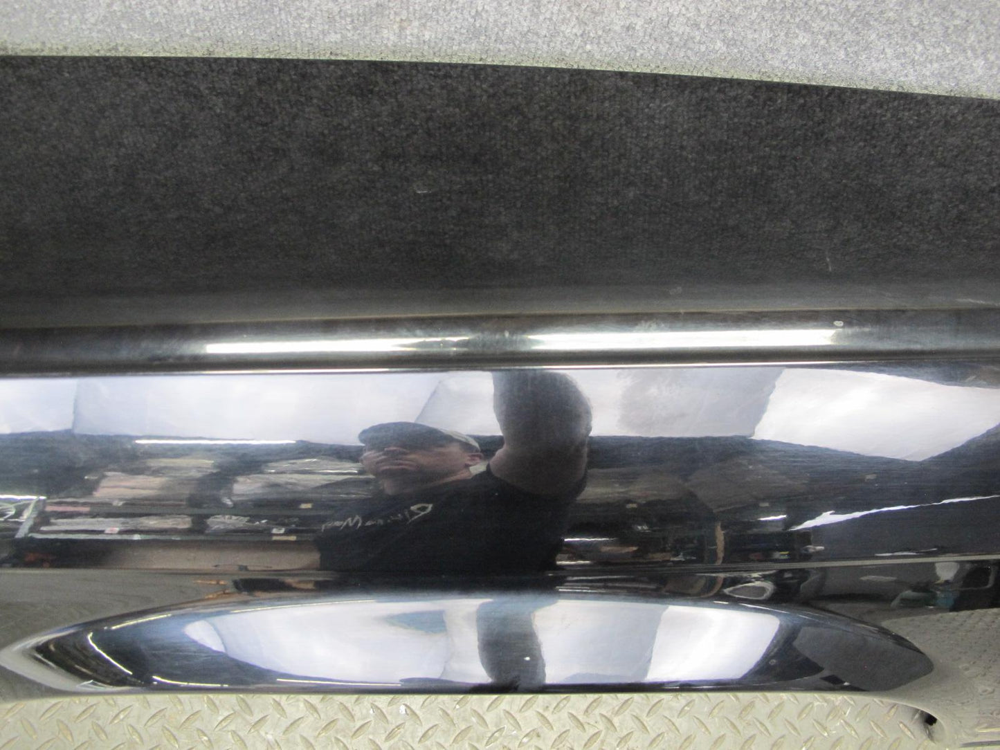 73-89 Mercedes R107 Front Left Fender Shell Cover Panel Black OEM