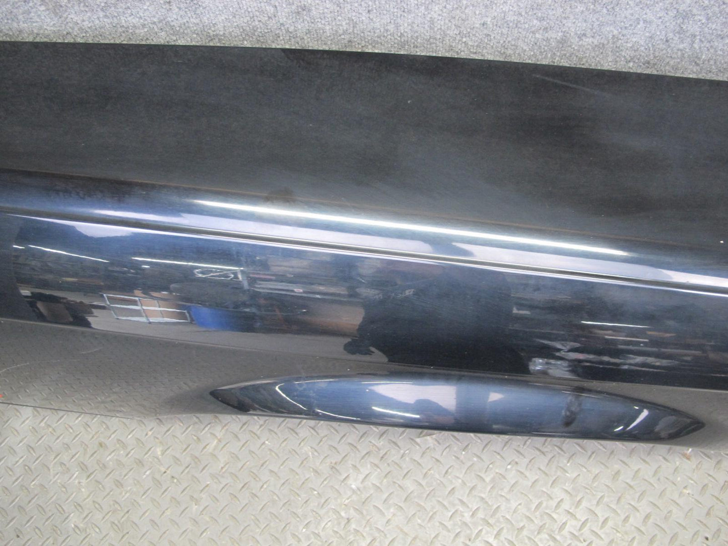 73-89 Mercedes R107 Front Right Fender Shell Cover Panel Black OEM