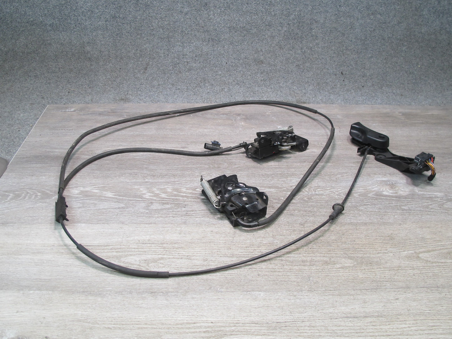 2015-2020 BMW F32 F33 F36 F82 F83 Hood Open Release Handle Cable Lock Set