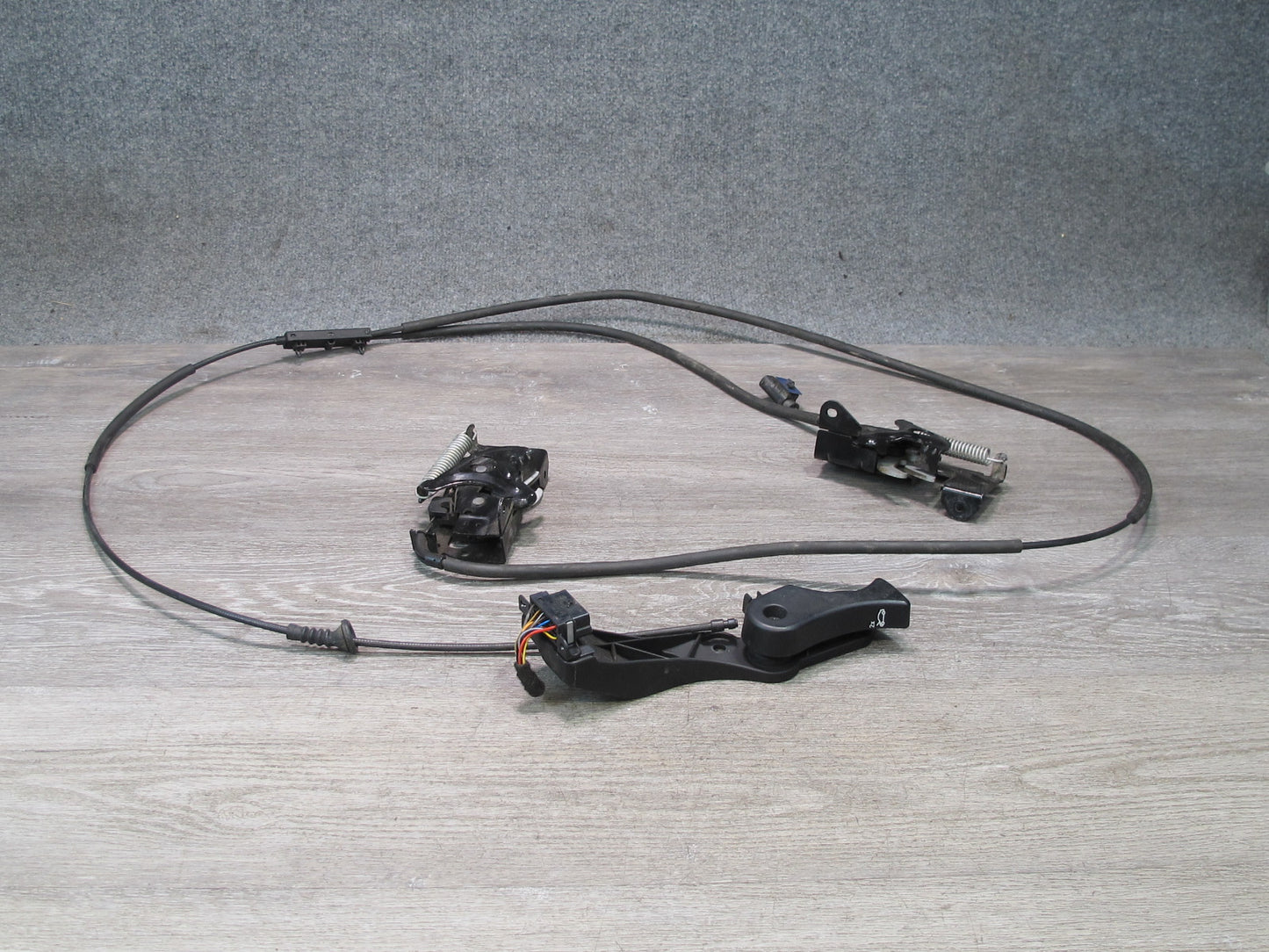 2015-2020 BMW F32 F33 F36 F82 F83 Hood Open Release Handle Cable Lock Set