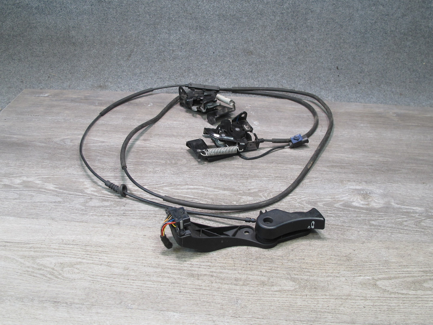 2015-2020 BMW F32 F33 F36 F82 F83 Hood Open Release Handle Cable Lock Set