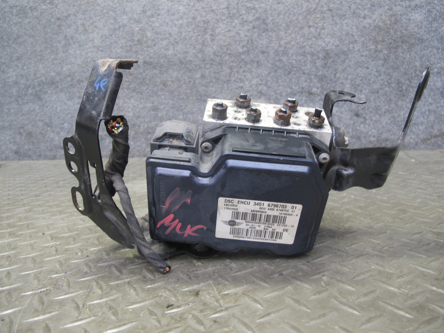 2012 Mini R60 R61 Countryman AWD Anti Lock Brake ABS Pump Module 6796703 OEM