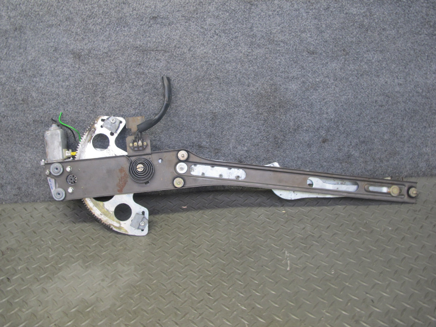 86-89 Mercedes R107 560SL Front Left Driver Door Window Regulator w Motor OEM