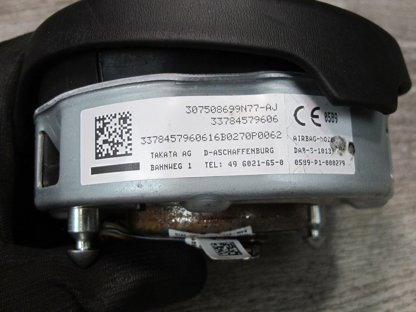 15-20 BMW F82 M4 FRONT LEFT DRIVER SIDE STEERING WHEEL SRS AIRBAG OEM