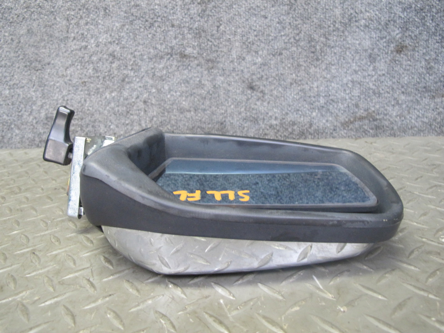 73-89 Mercedes R107 Left Door Exterior Side View Heated Manual Mirror OEM