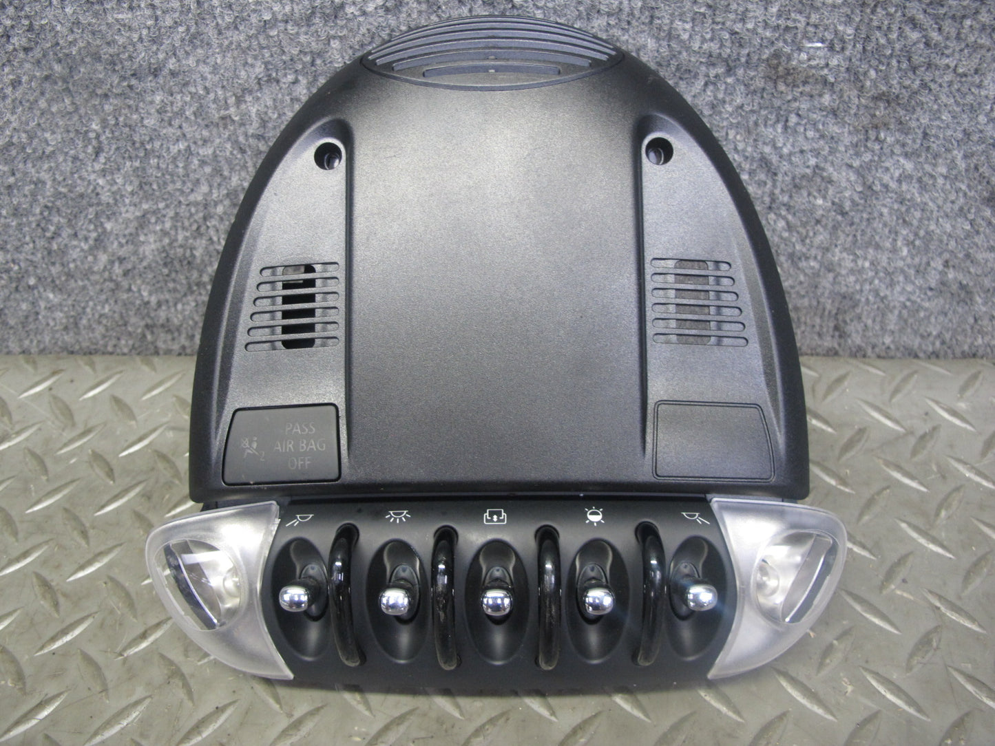11-15 Mini Cooper R60 Countryman Overhead Console Dome Interior Light Set OEM