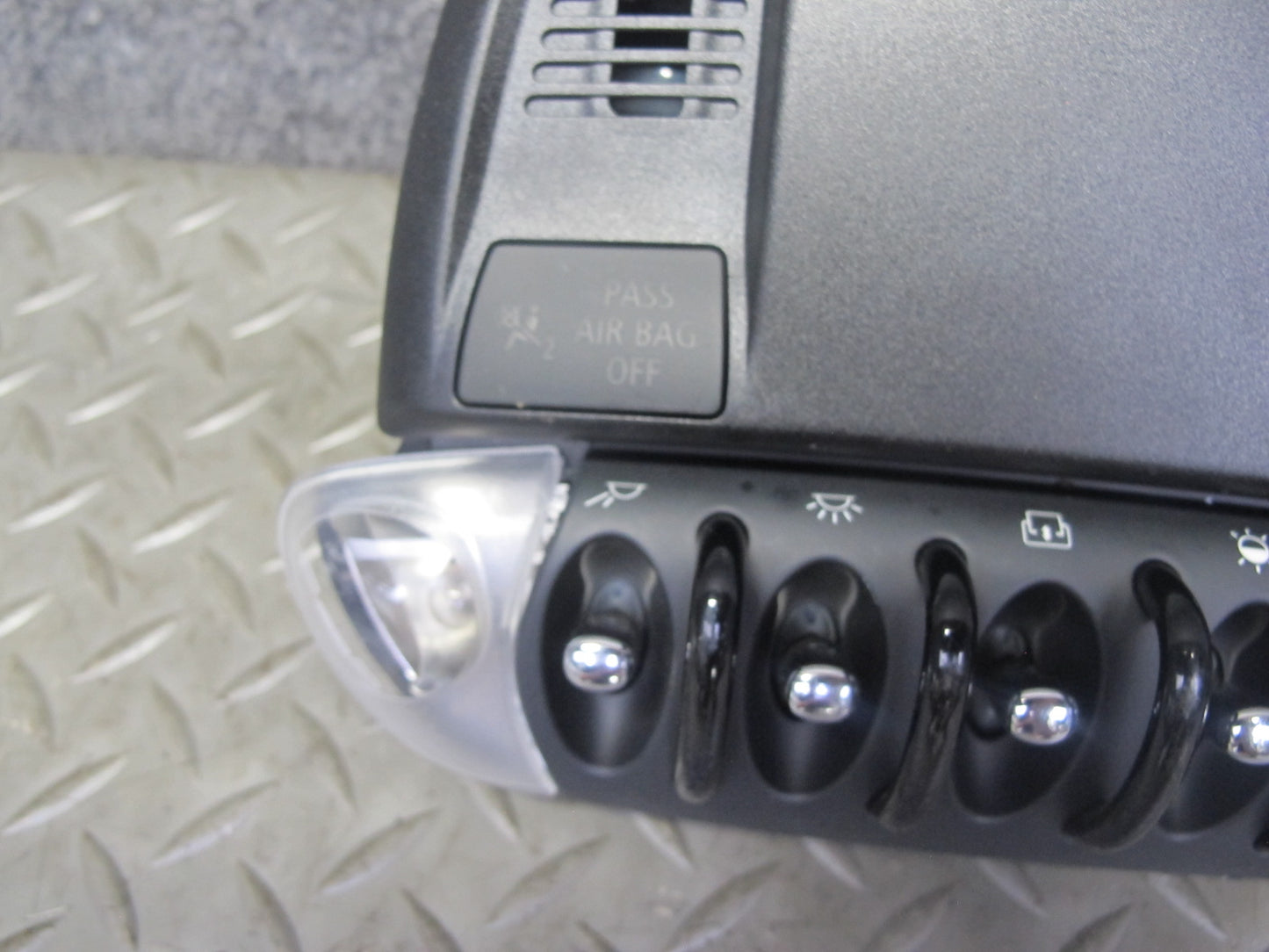 11-15 Mini Cooper R60 Countryman Overhead Console Dome Interior Light Set OEM