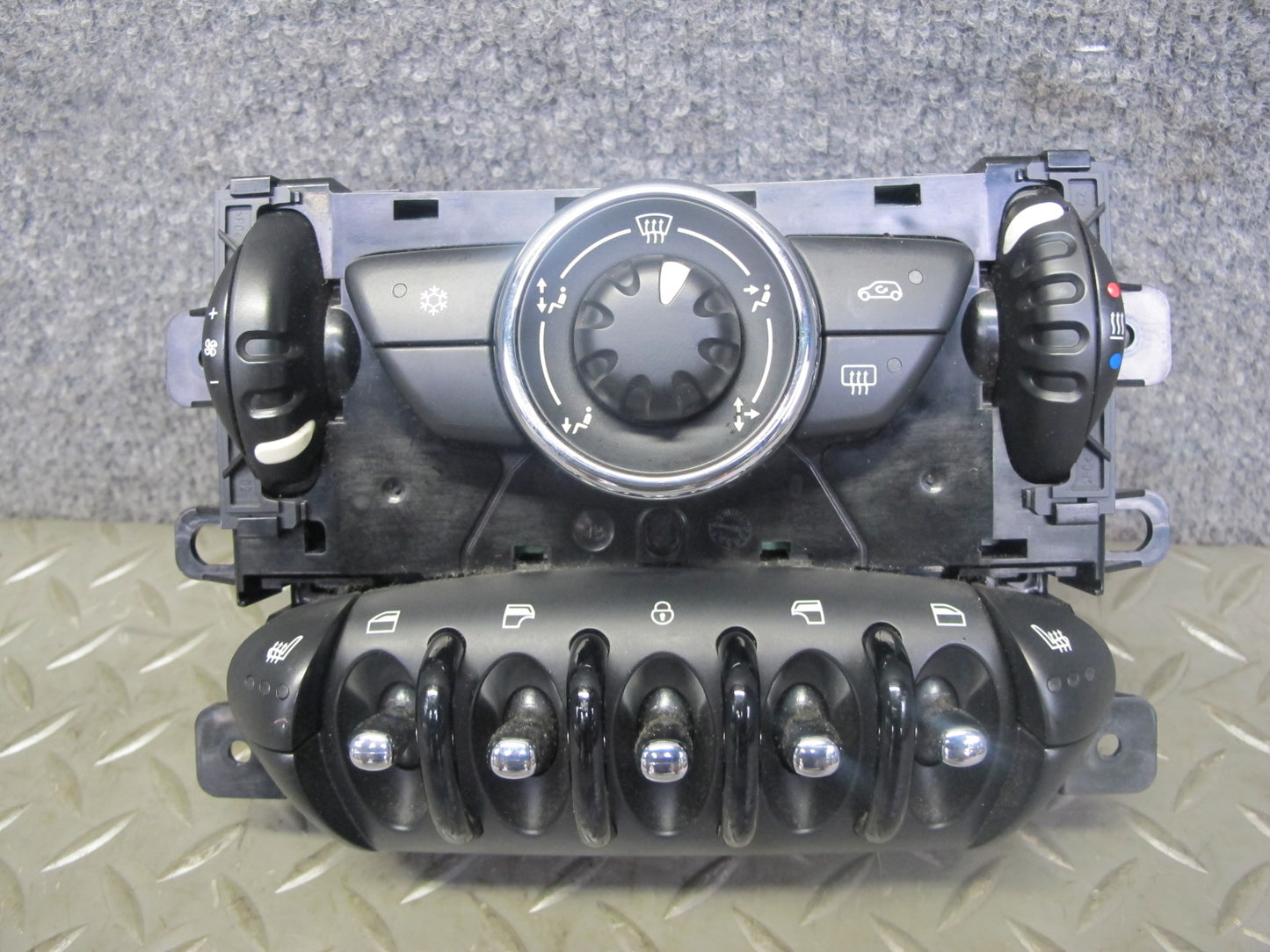 11-13 Mini Cooper R60 Countryman A/C Heater Climate Control Switch Panel OEM