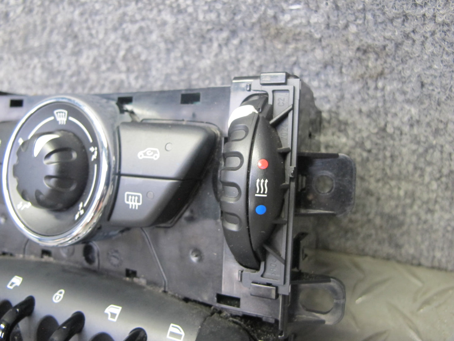 11-13 Mini Cooper R60 Countryman A/C Heater Climate Control Switch Panel OEM