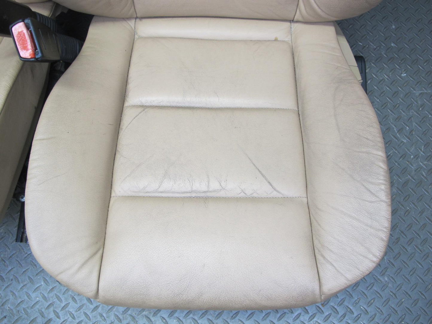 94-99 BMW E36 3-SERIES Convertible Front & Rear Leather Seat Set Sand-beige OEM