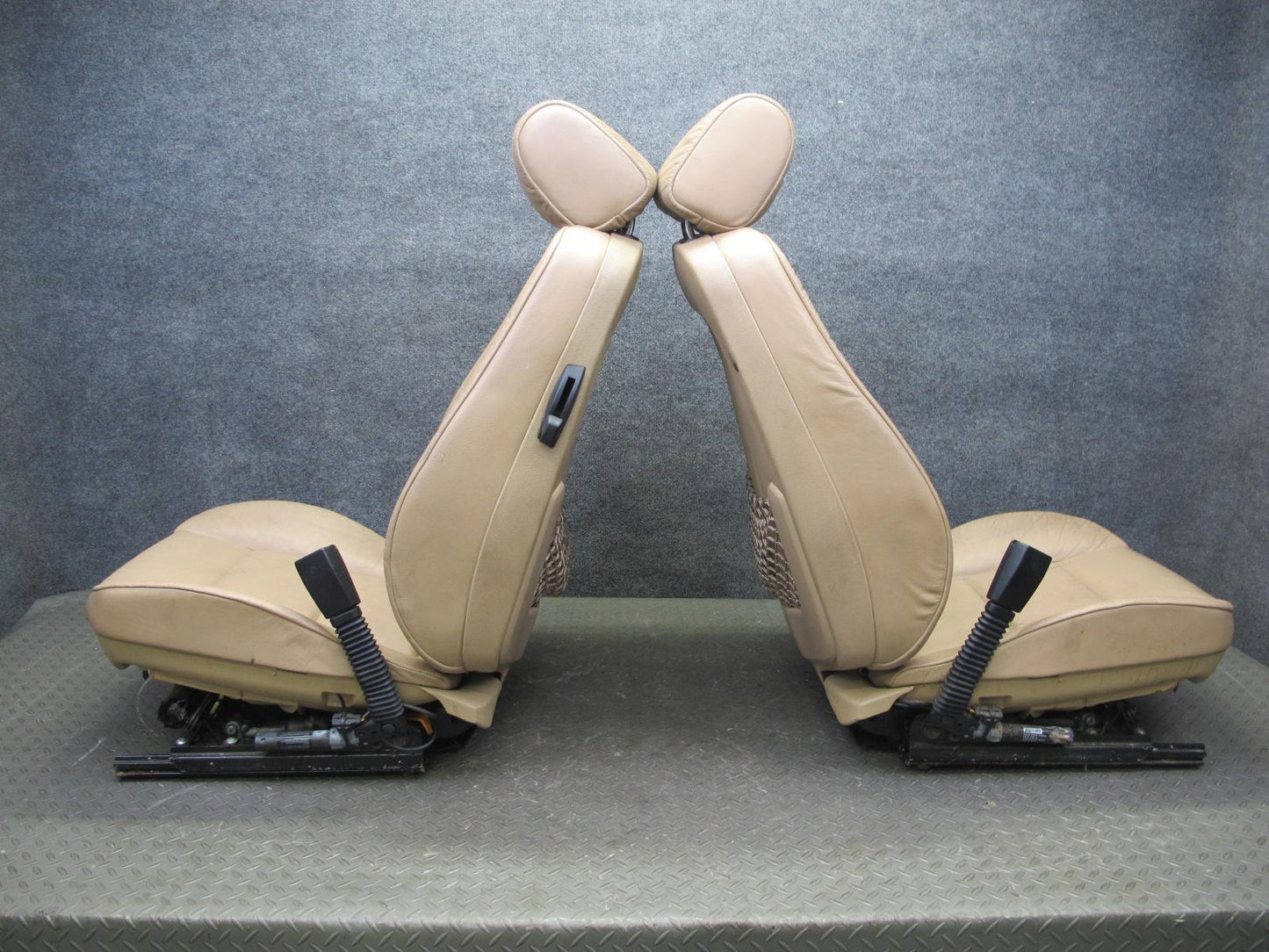 94-99 BMW E36 3-SERIES Convertible Front & Rear Leather Seat Set Sand-beige OEM