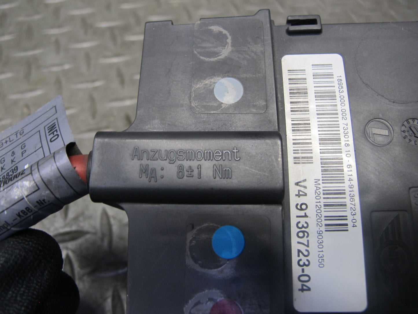 11-16 Mini Cooper R60 R61 Power Distribution Control Module w Positive Cable OEM