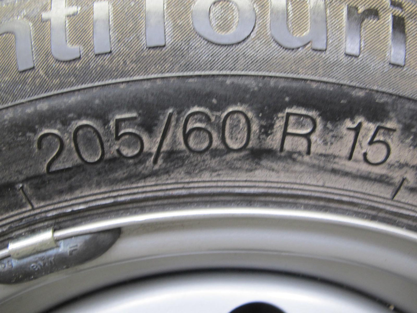 95-02 BMW E36 Emergency Spare Tire R15 15" Wheel 15x6.5J ET47 1095006 OEM