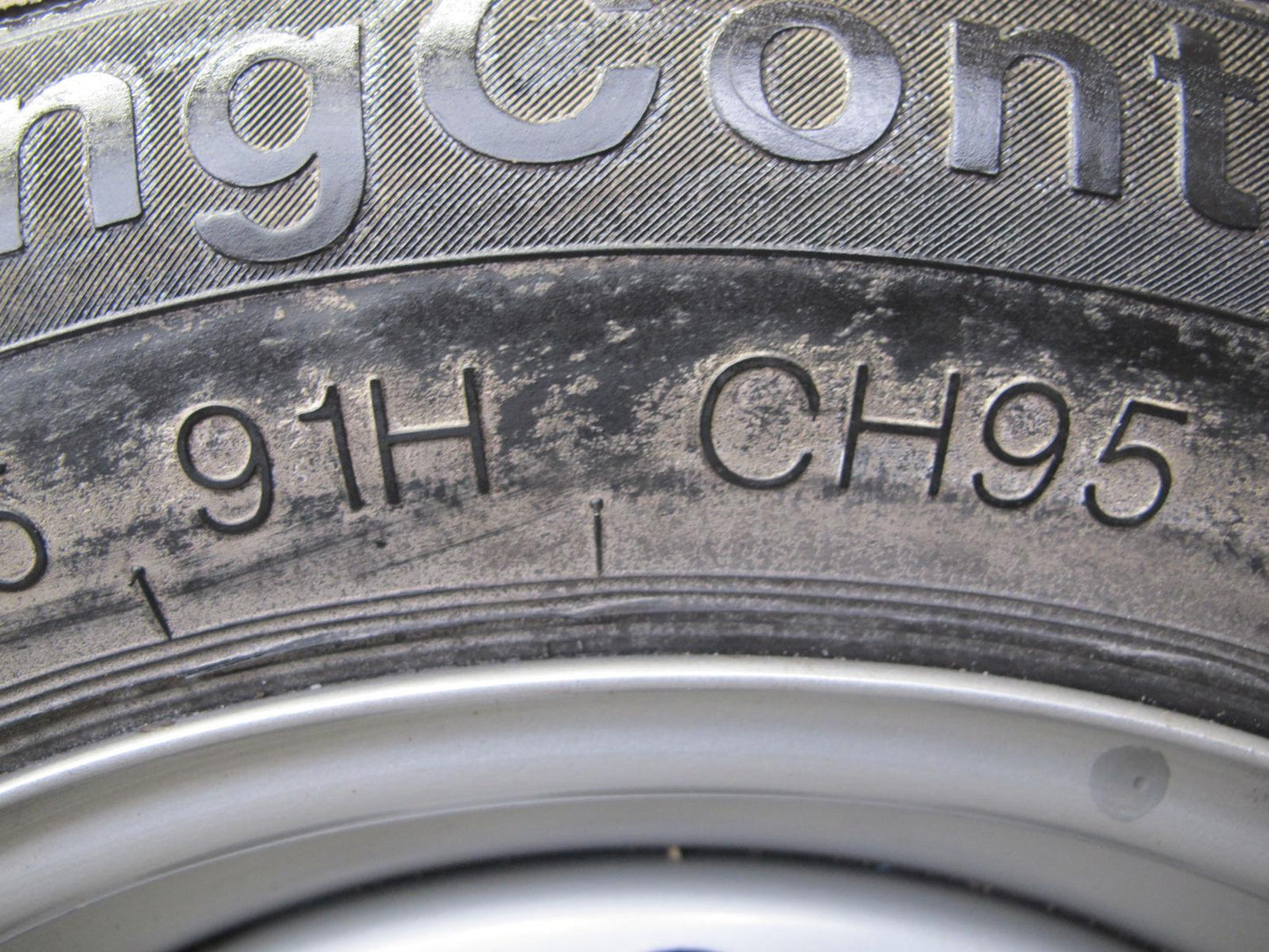 95-02 BMW E36 Emergency Spare Tire R15 15" Wheel 15x6.5J ET47 1095006 OEM