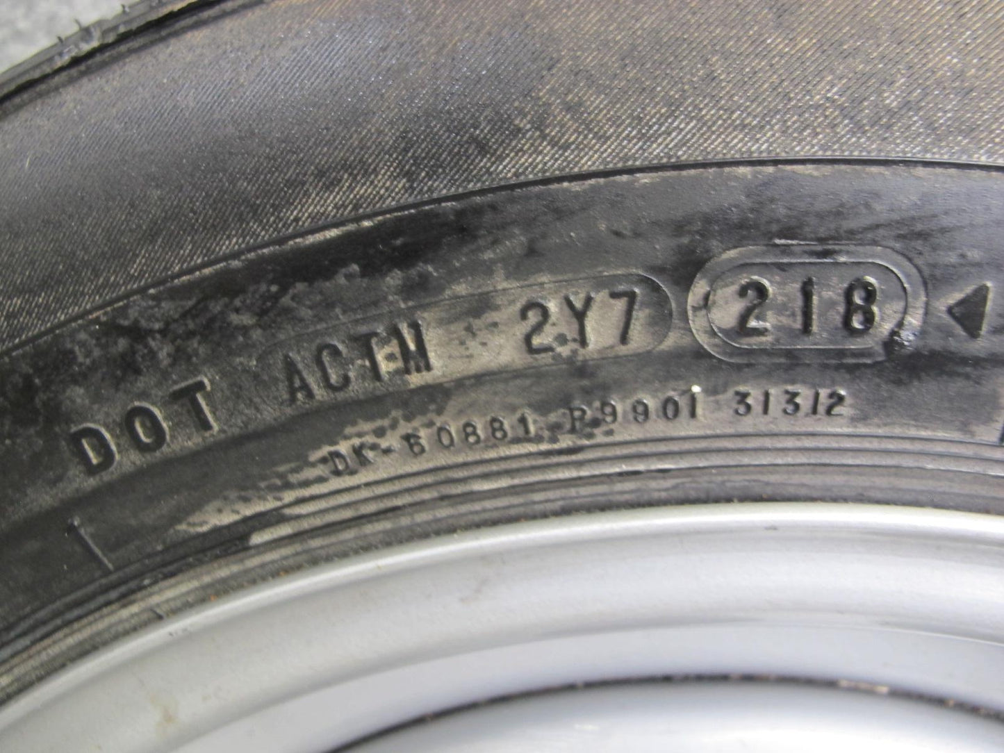 95-02 BMW E36 Emergency Spare Tire R15 15" Wheel 15x6.5J ET47 1095006 OEM
