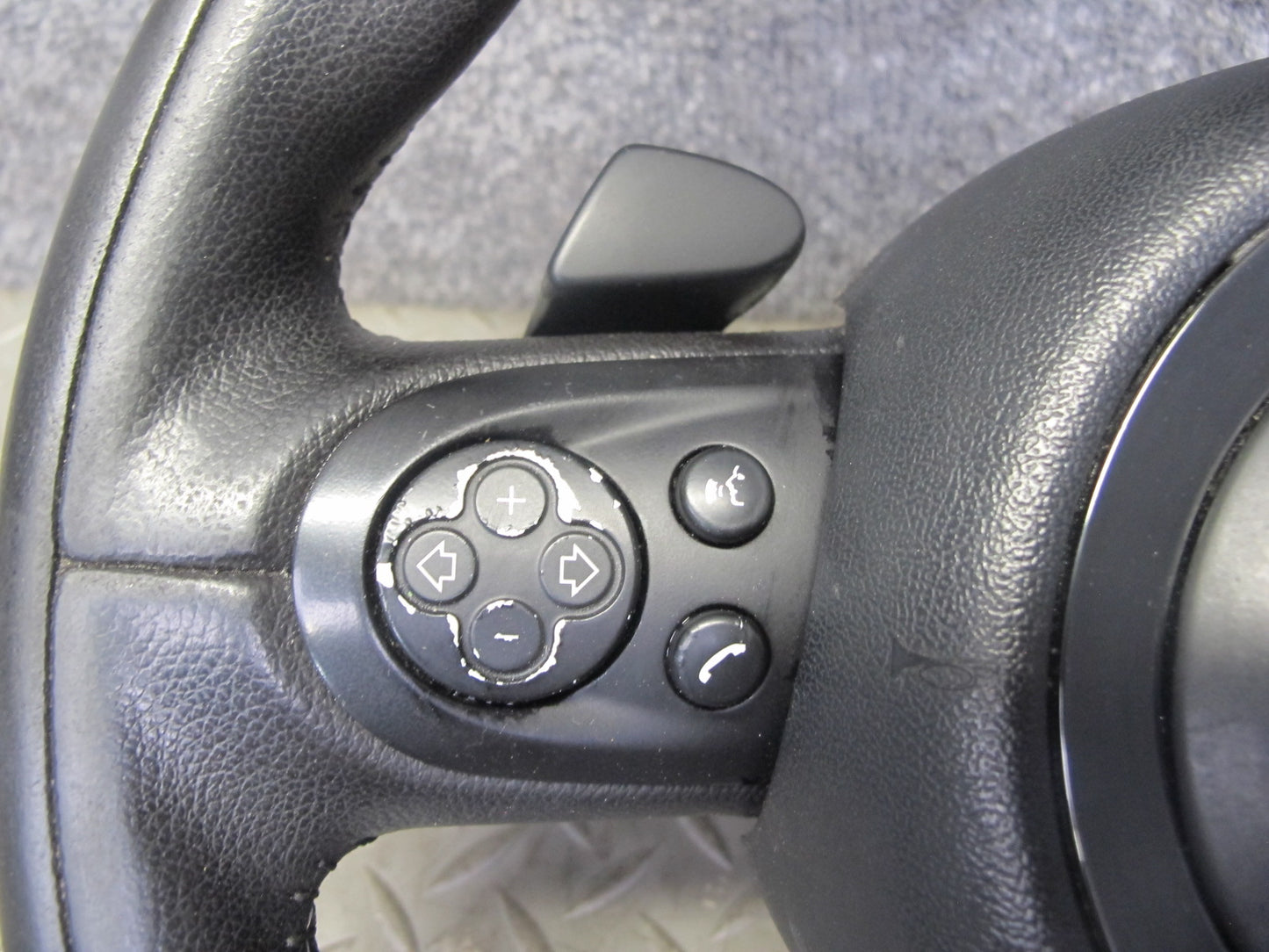 11-16 MINI R60 COUNTRYMAN FRONT LEFT DRIVER SIDE STEERING WHEEL W/ SRS AIRBAG OEM