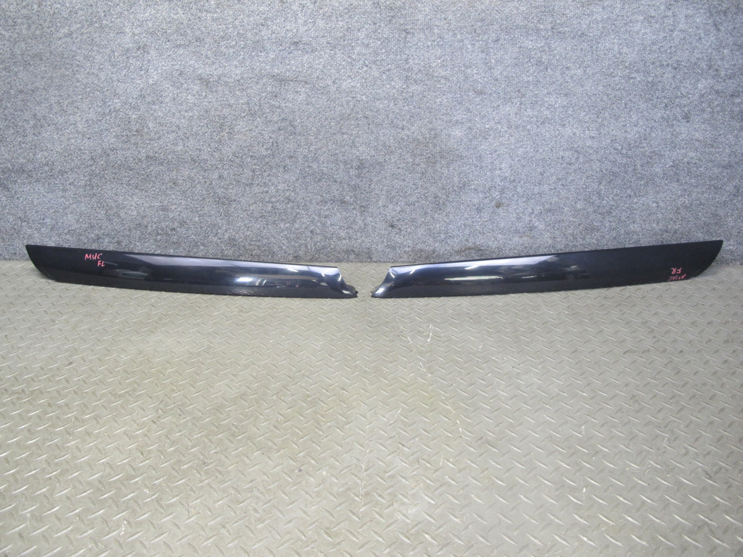 11-15 Mini Cooper R60 R61 Set of 2 Front Exterior A Pillar Trim Molding OEM