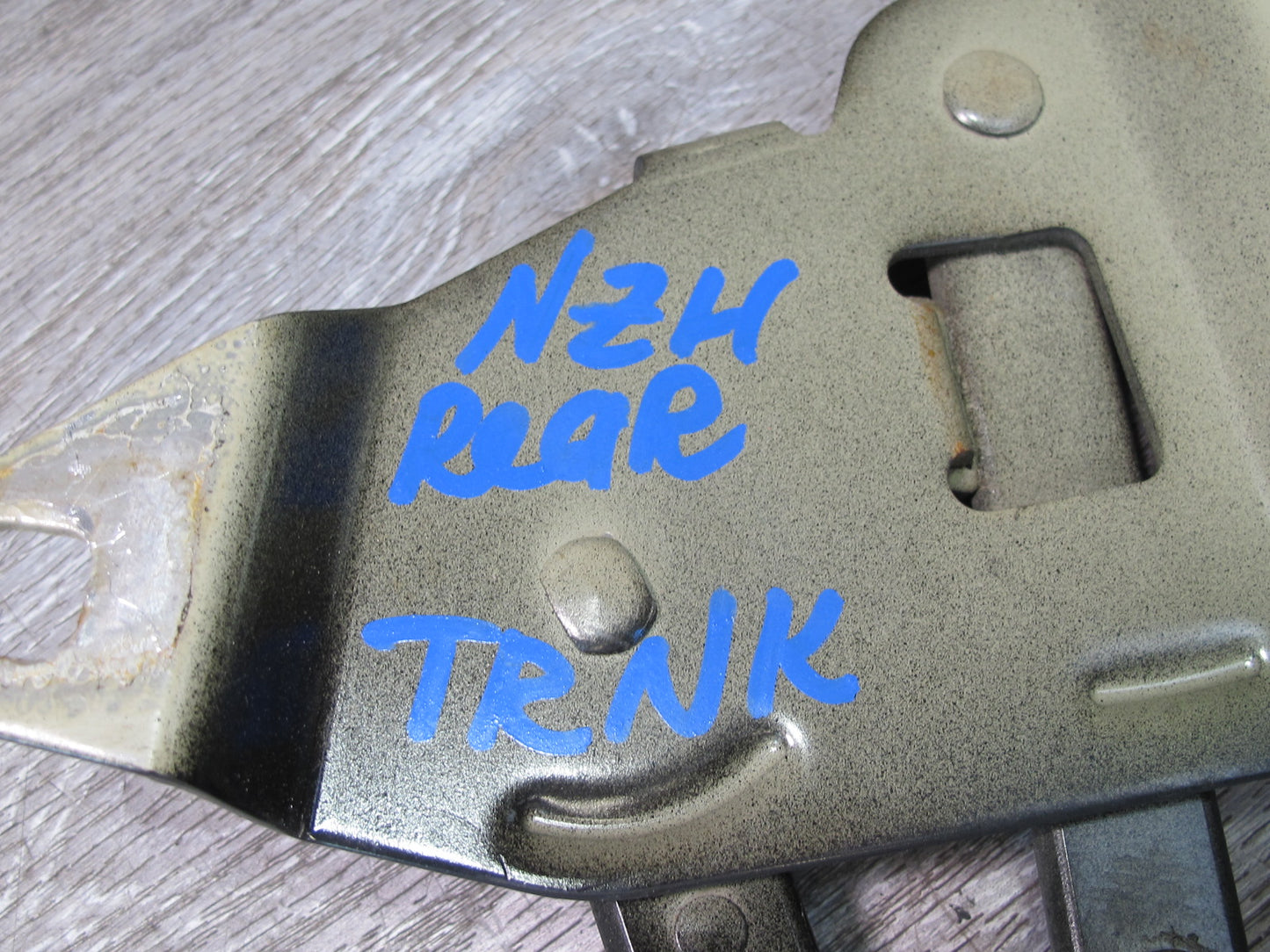 93-96 Nissan 300ZX Z32 Convertible Set of 2 Rear Trunk Lid Hinge Black OEM