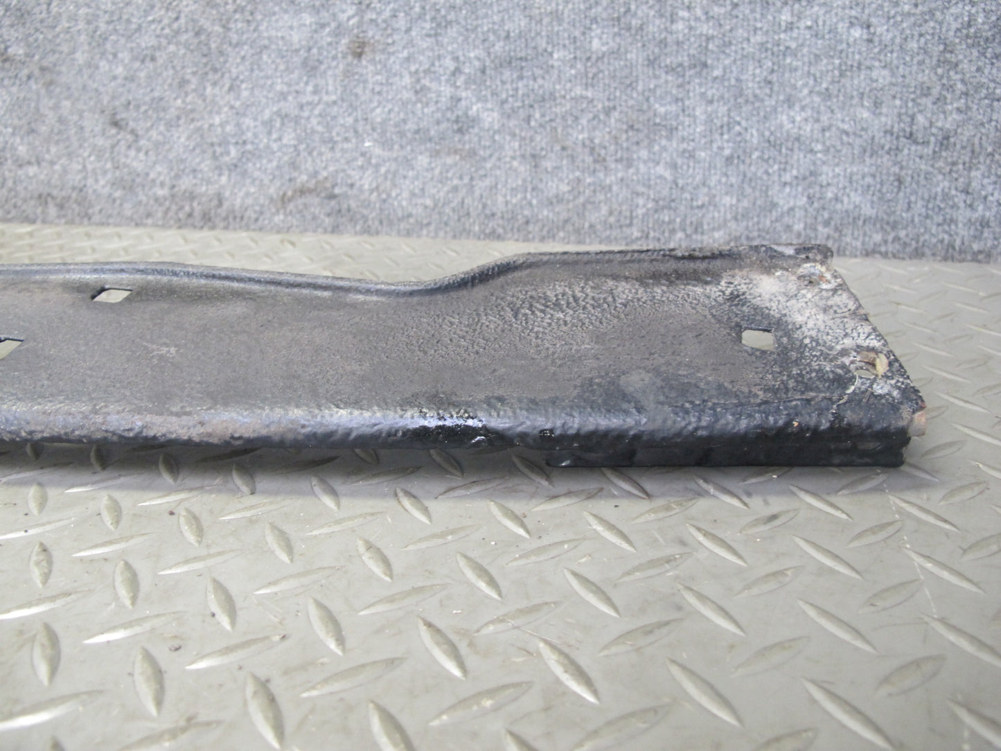 86-89 Mercedes R107 560SL Front Bumper Lower Filler Cover Molding Trim OEM