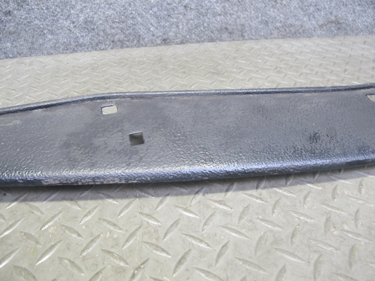 86-89 Mercedes R107 560SL Front Bumper Lower Filler Cover Molding Trim OEM