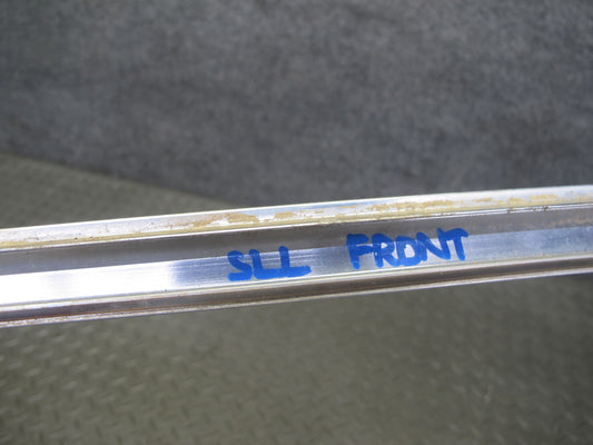 86-89 Mercedes R107 560SL Front Windshield Chrome Molding Trim Set OEM