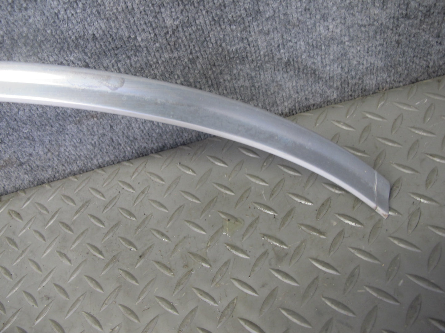 86-89 Mercedes R107 560SL Front Windshield Chrome Molding Trim Set OEM