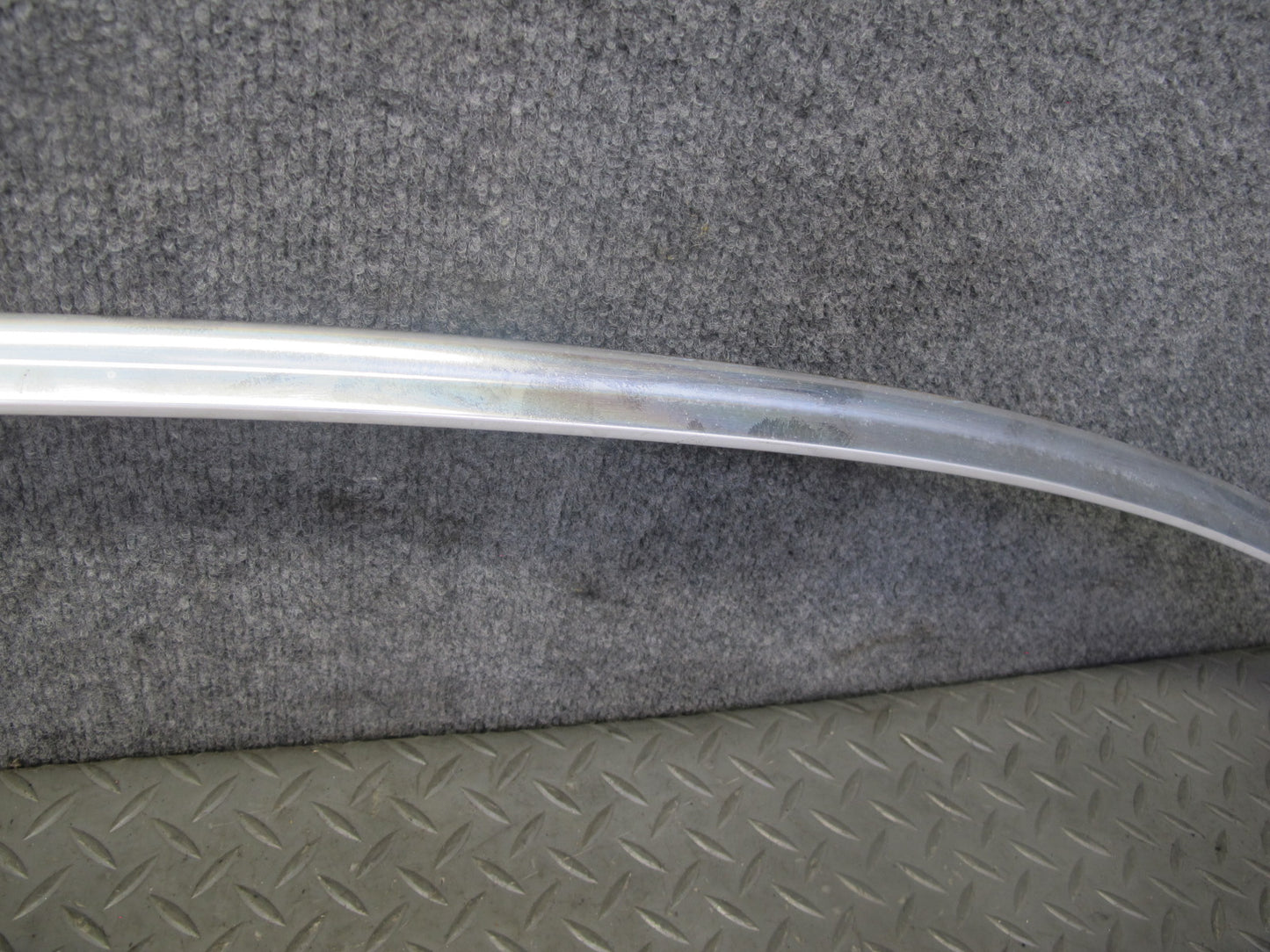 86-89 Mercedes R107 560SL Front Windshield Chrome Molding Trim Set OEM