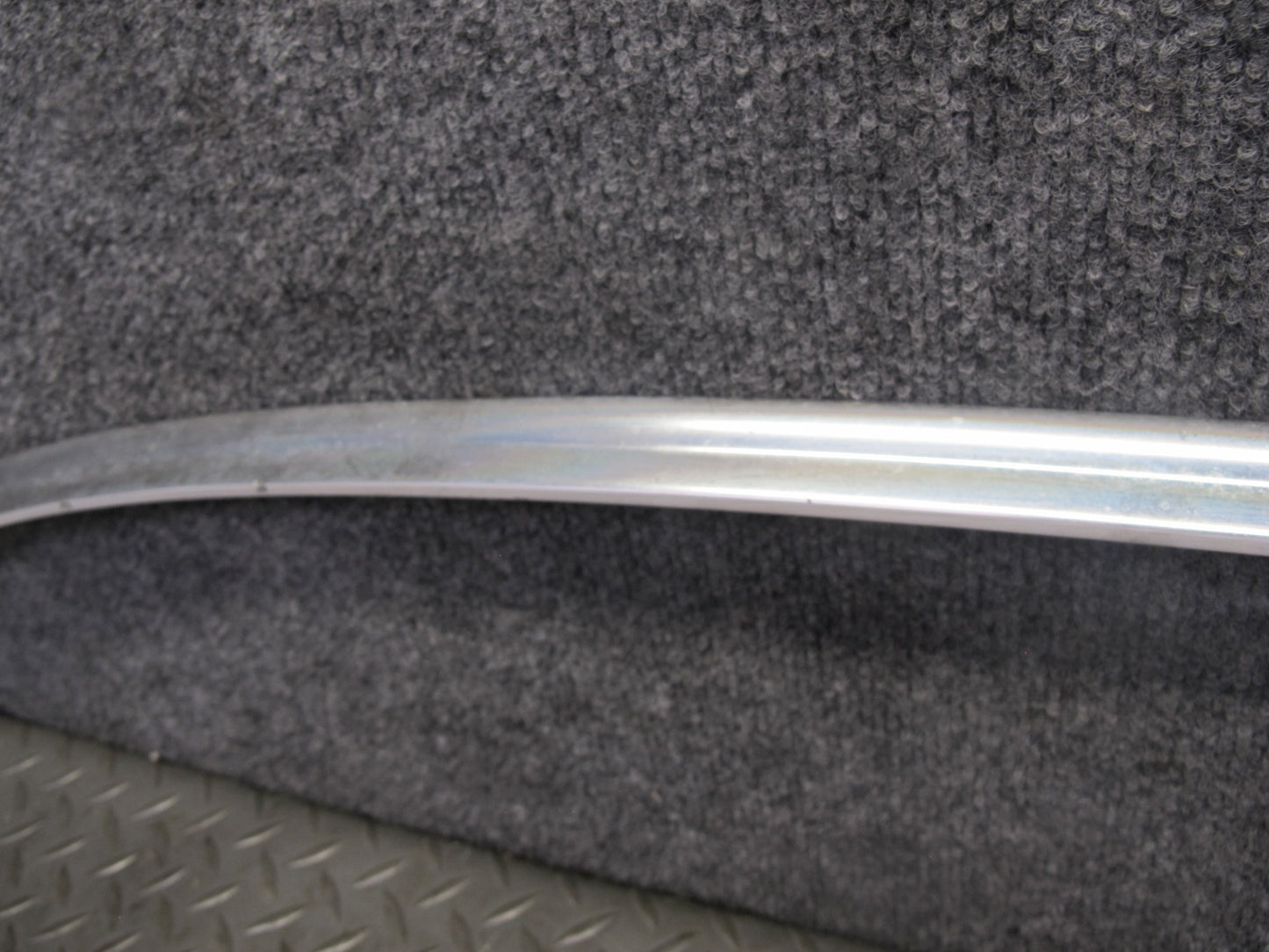 86-89 Mercedes R107 560SL Front Windshield Chrome Molding Trim Set OEM