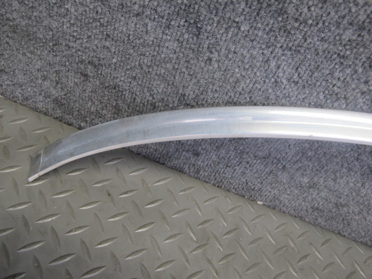 86-89 Mercedes R107 560SL Front Windshield Chrome Molding Trim Set OEM