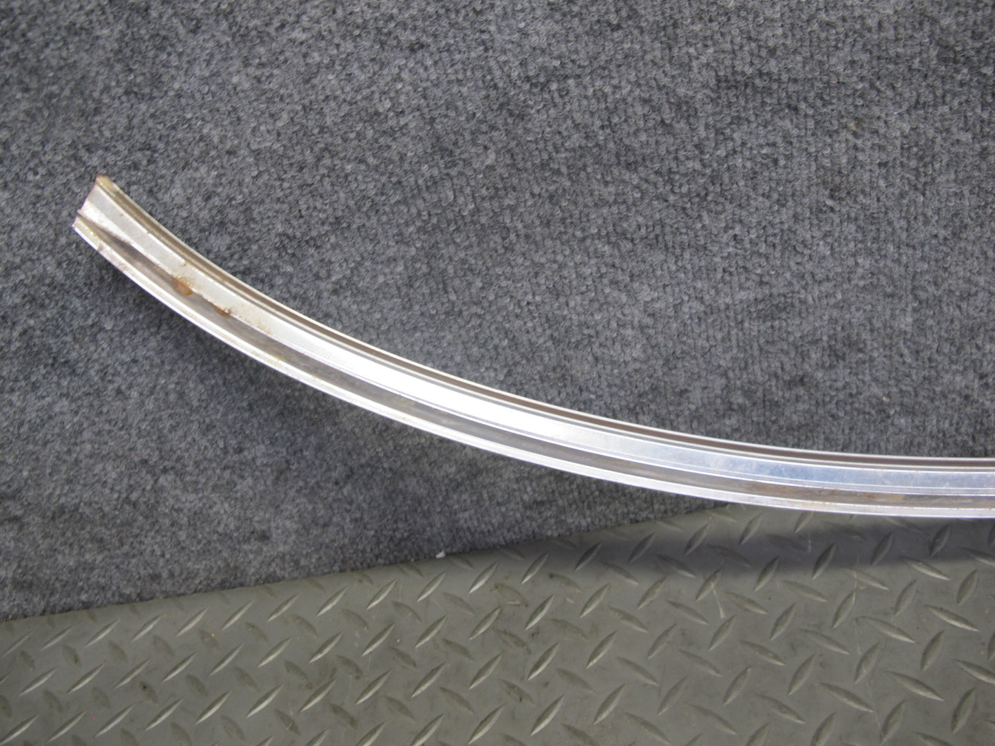 86-89 Mercedes R107 560SL Front Windshield Chrome Molding Trim Set OEM