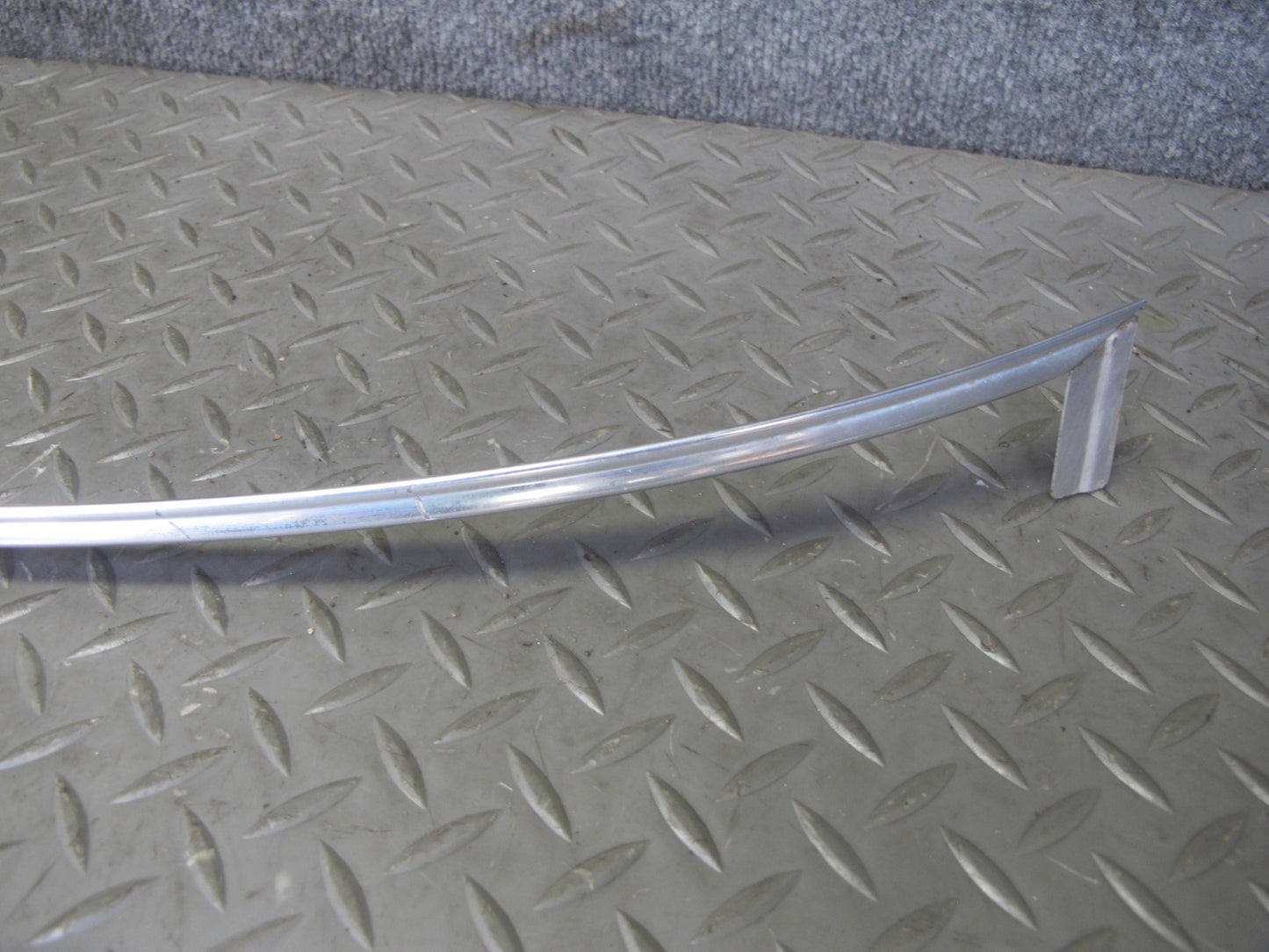 86-89 Mercedes R107 560SL Front Windshield Chrome Molding Trim Set OEM