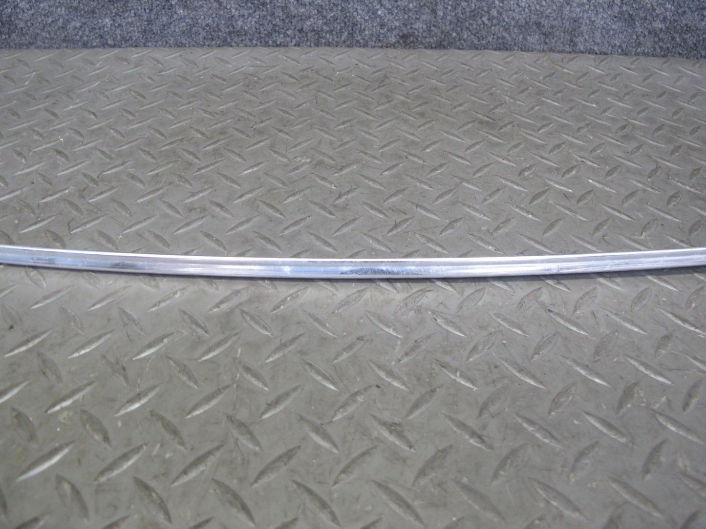 86-89 Mercedes R107 560SL Front Windshield Chrome Molding Trim Set OEM