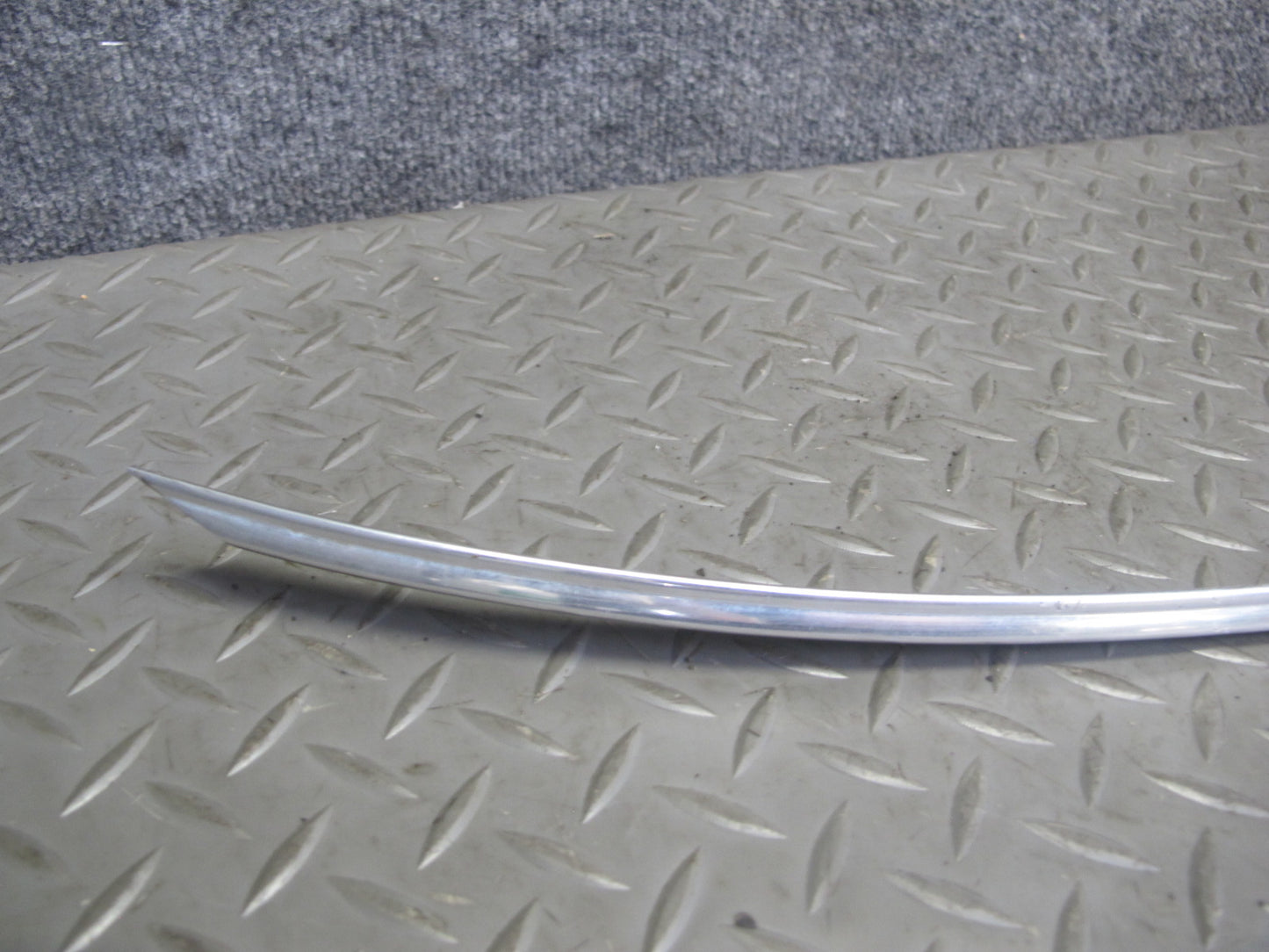 86-89 Mercedes R107 560SL Front Windshield Chrome Molding Trim Set OEM
